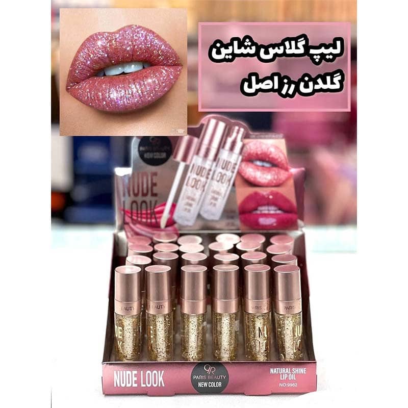 لیپ گلاس شاین گلدن رز